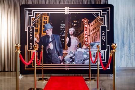 1920's themed pop-up banner